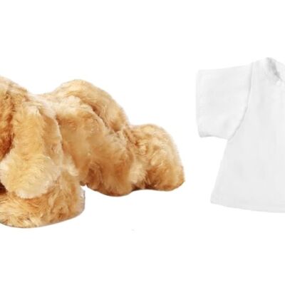 Stuffed Dog with Custom Shirt 8" Thumbnail