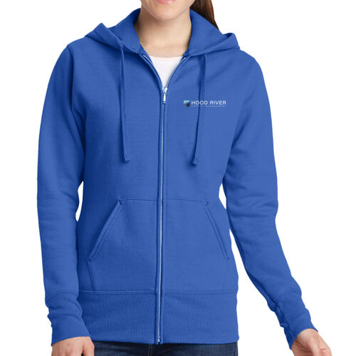 LC - Women's Core Fleece Full Zip Hooded Sweatshirt Thumbnail